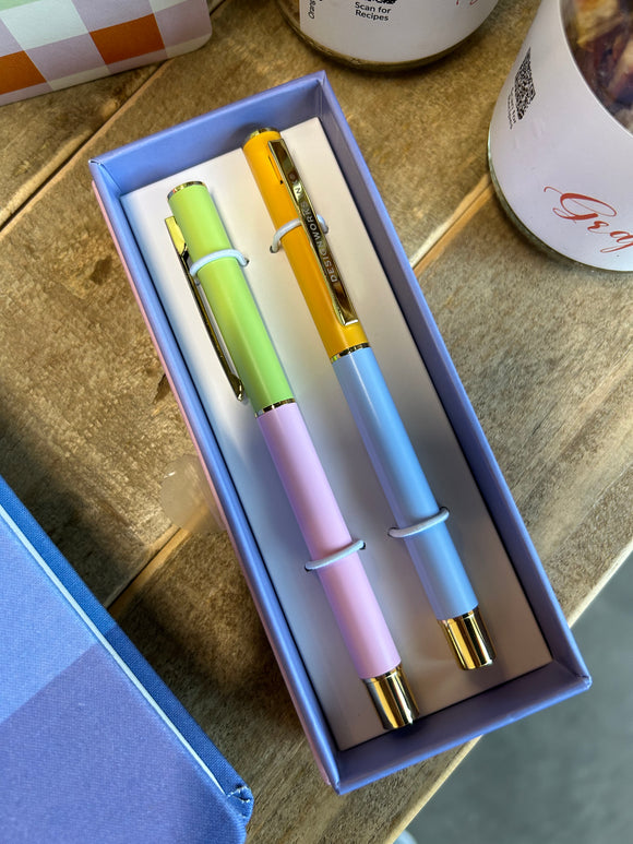 Color Block Pens