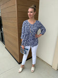 Pull On Ankle Pant w/ Scalloped Hem